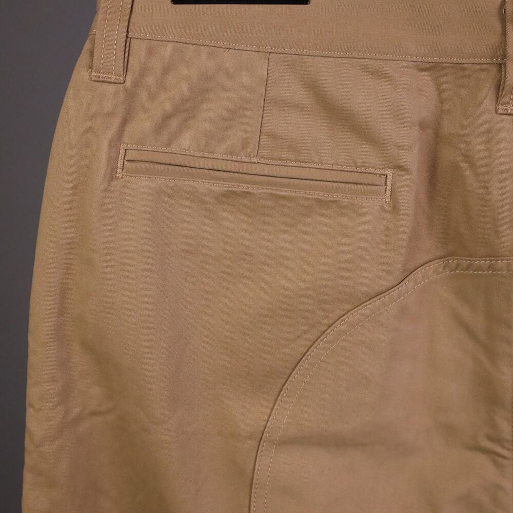 Crooks & Castles Jogger Pants Men 36 Khaki Tan Cotton Twill Tapered Classic NWT - Picture 11 of 14